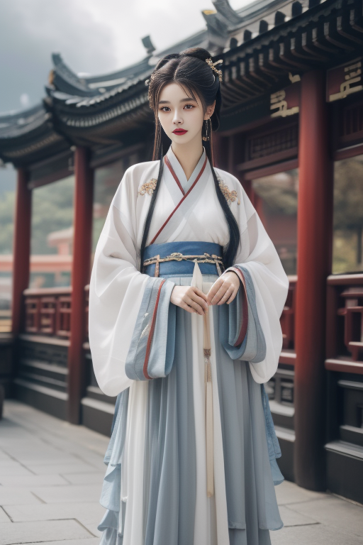 97064-1566960152-ltra-detailed,highly detailed,best quality,masterpiece,illustration,realistic,photorealistic,_hanfu-jingzhi, 1girl, solo, _hanfu.png